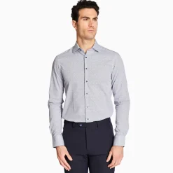 Marco Capelli Mini Graphic Print Shirt - Navy