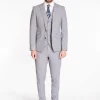 Marco Capelli Plain 3 Piece Suit - Grey