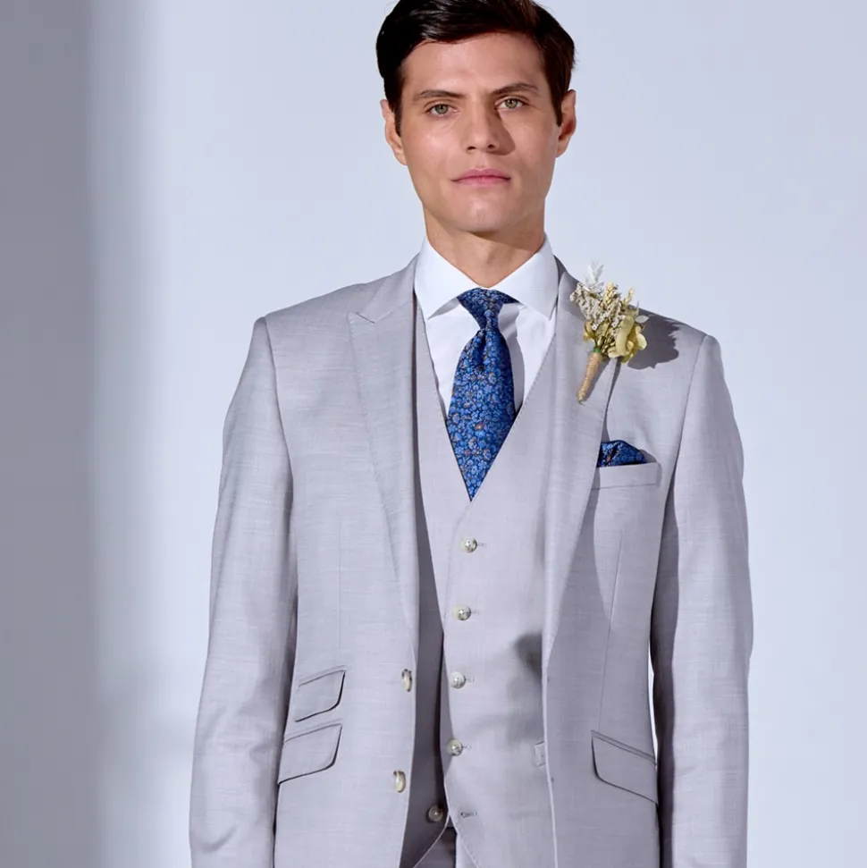 Marco Capelli Plain 3 Piece Suit - Stone