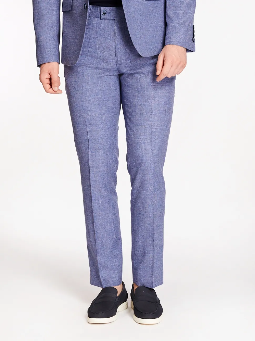 Marco Capelli Plain Trouser - Blue