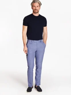 Marco Capelli Plain Trouser - Blue