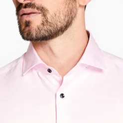 Marco Capelli Plain Twill Shirt - Pink