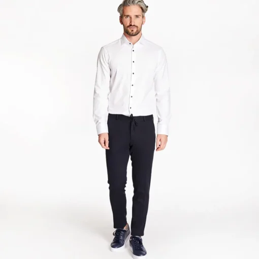 Marco Capelli Plain Twill Shirt - White