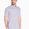 Marco Capelli Poplin Stripe Shirt - White