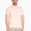 Marco Capelli Soft Cotton Tipping Polo - Orange