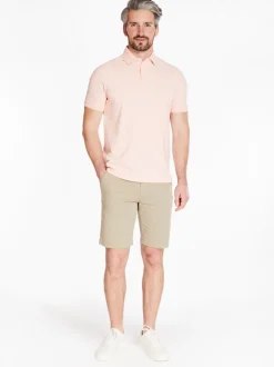 Marco Capelli Soft Cotton Tipping Polo - Orange