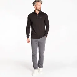 Marco Capelli Supima Liquid Touch Polo - Charcoal