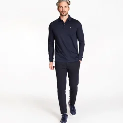 Marco Capelli Supima Liquid Touch Polo - Navy