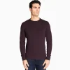 Marco Capelli Two Tone Crew Neck Knit - Red