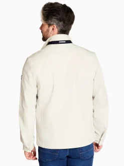 Marco Capelli Valencia Bomber Jacket - Stone