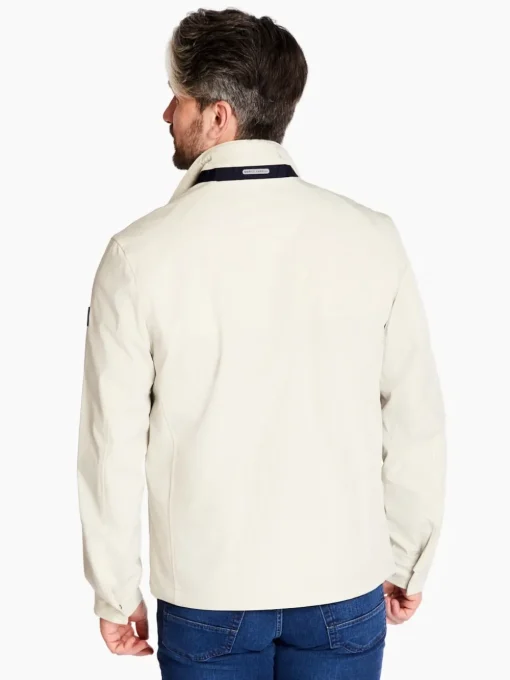 Marco Capelli Valencia Bomber Jacket - Stone