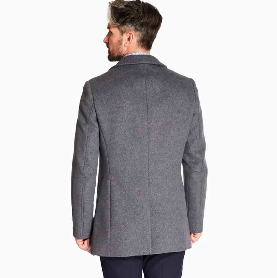 Marco Capelli Wool Coat - Grey