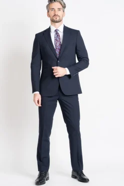 Marco Capelli Wool Mix 2 Piece Suit - Navy