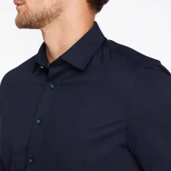 Olymp 24/7 Flex Modern Fit Shirt - Navy