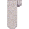 Profuomo Silk Woven Tie - Stone
