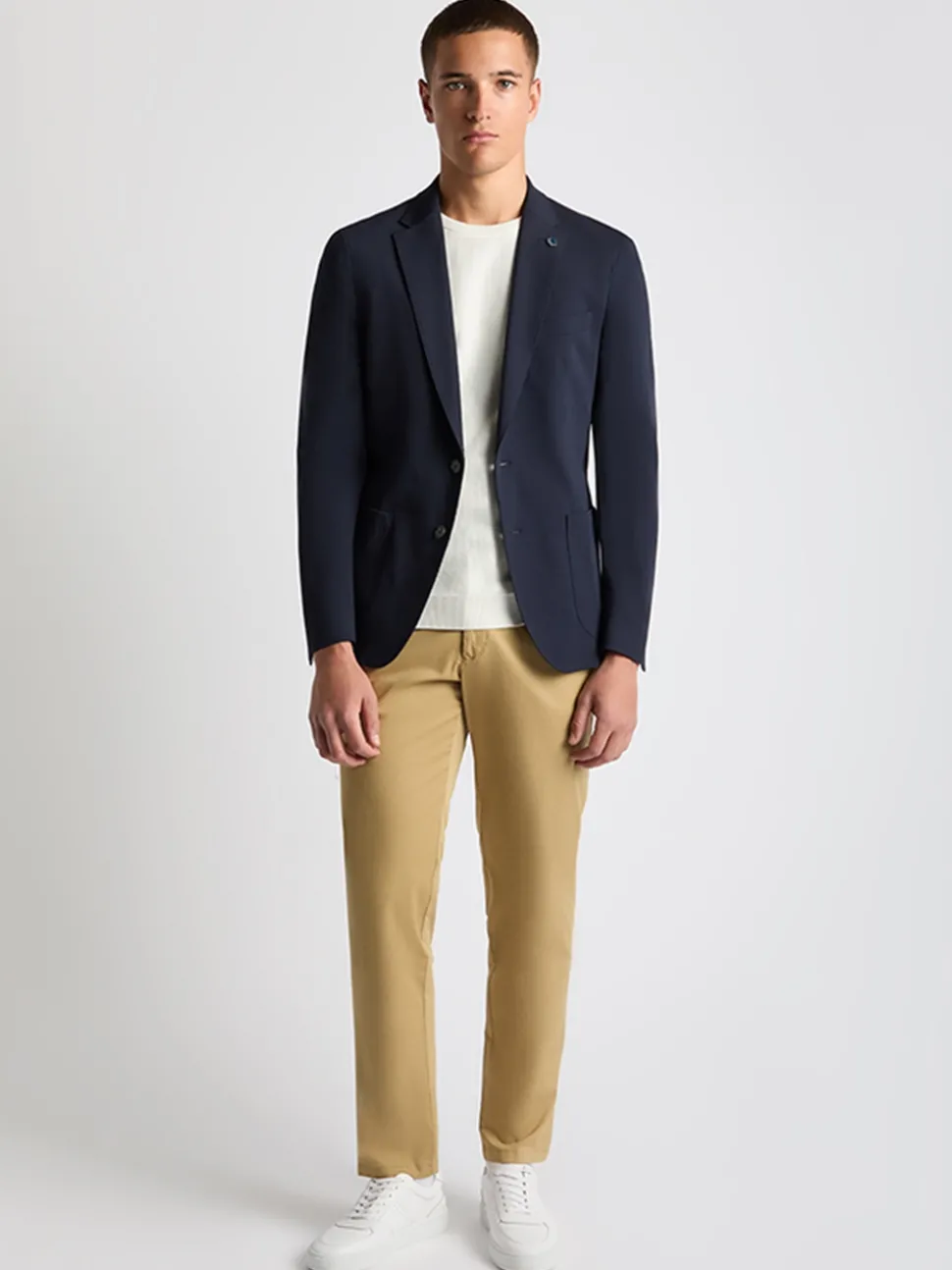 Remus Uomo Favian Stretch Jacket - Navy