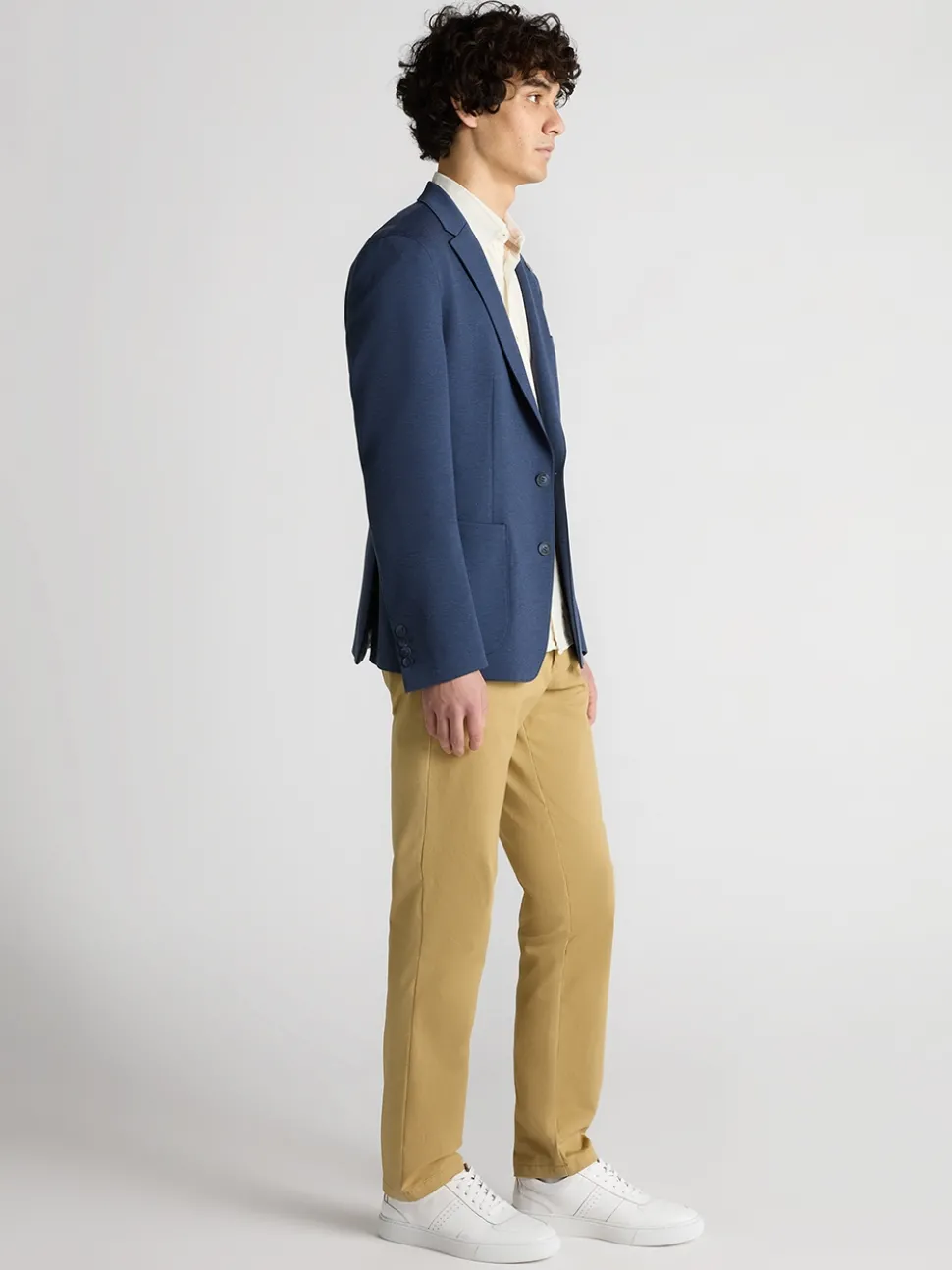 Remus Uomo Favian Stretch Jacket - Blue