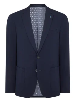 Remus Uomo Favian Stretch Jacket - Navy