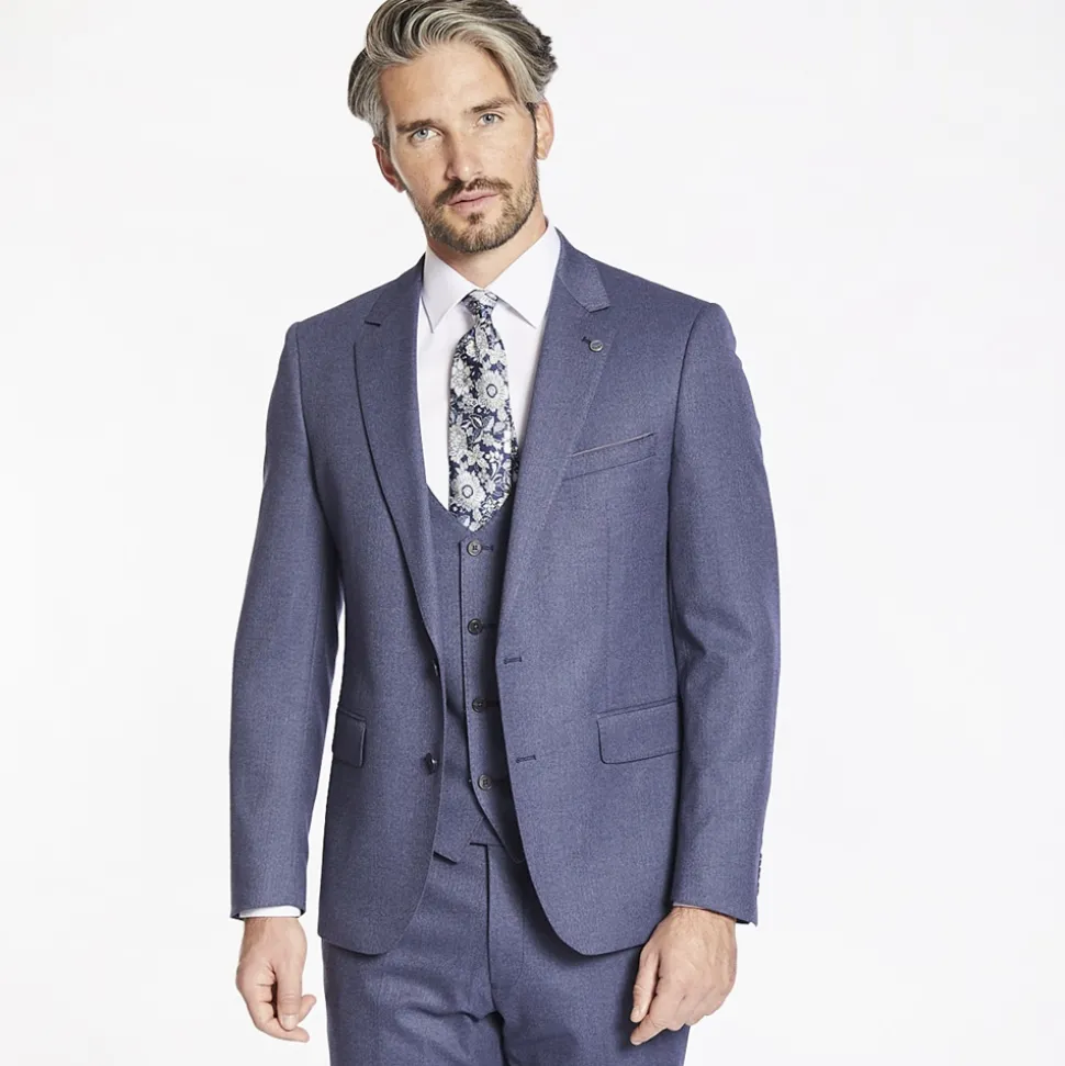 Remus Uomo Matteo 3 Piece Suit - Blue