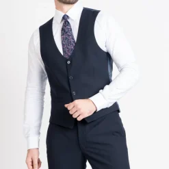 Remus Uomo Mix And Match Waistcoat - Navy