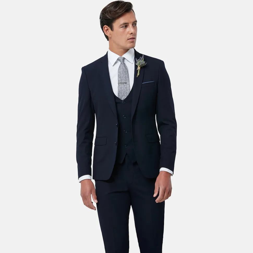 Remus Uomo Mix And Match Waistcoat - Navy