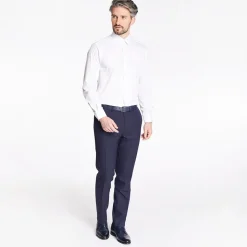 Remus Uomo Tapered Fit Cotton Shirt - White