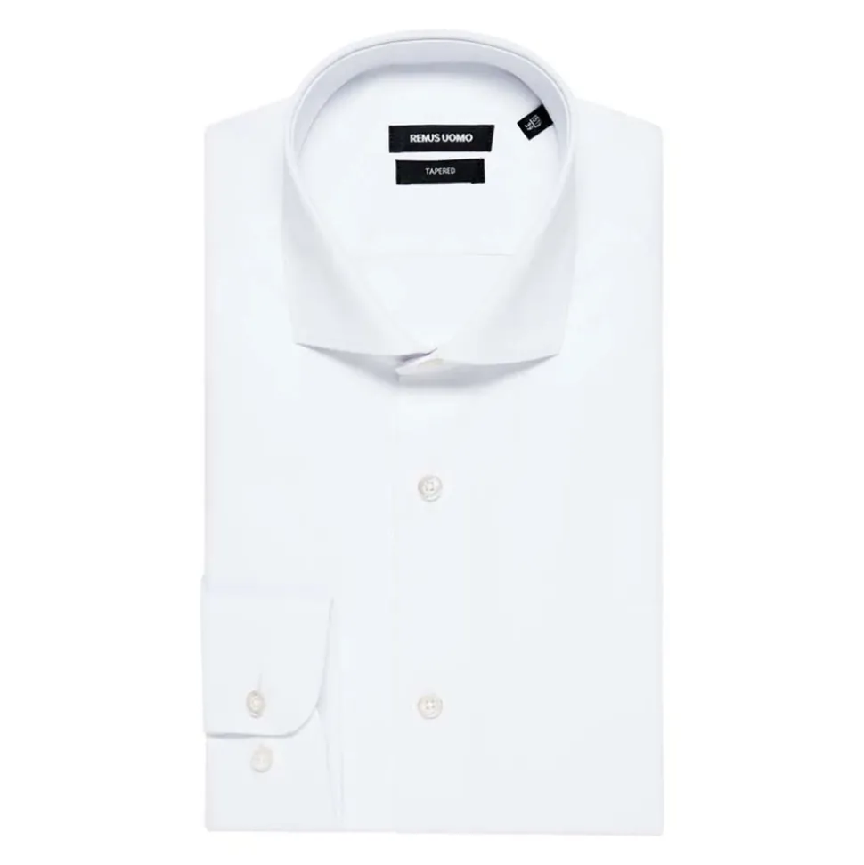 Remus Uomo Tapered Fit Shirt - White