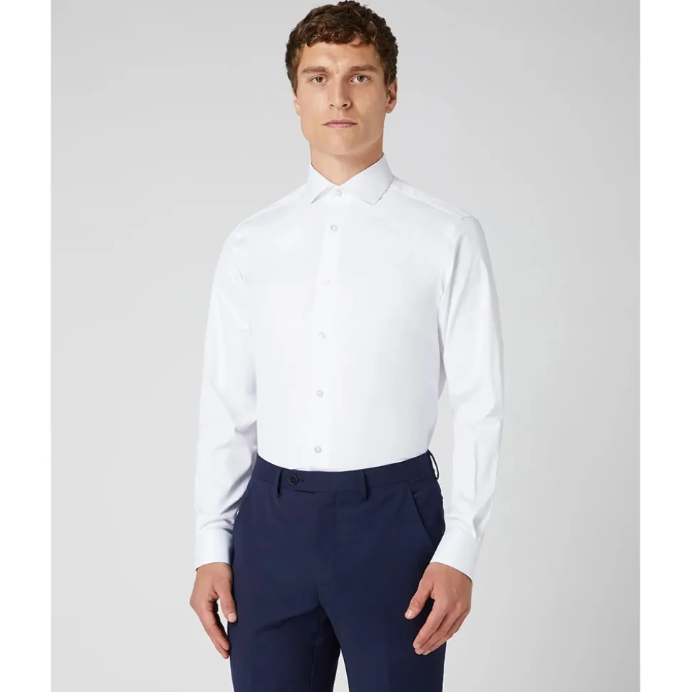 Remus Uomo Tapered Fit Shirt - White