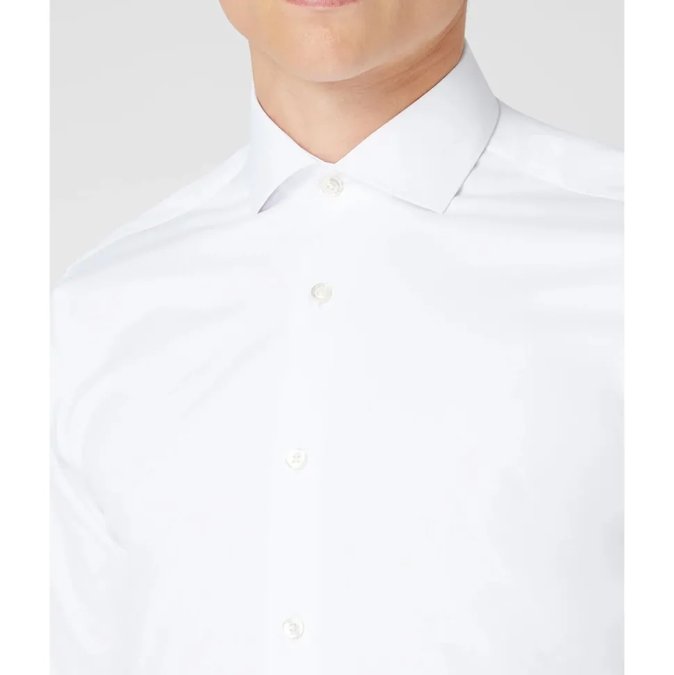 Remus Uomo Tapered Fit Shirt - White