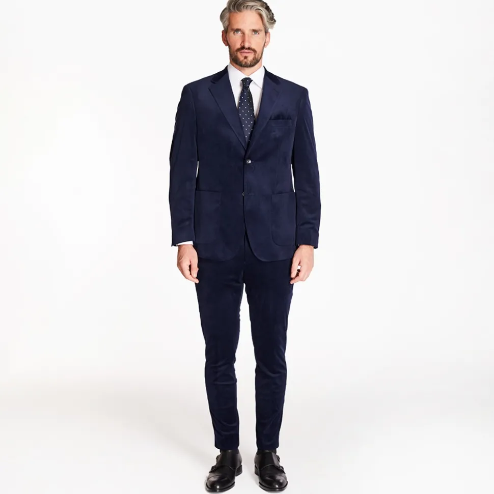 Skopes Cord Blazer - Navy