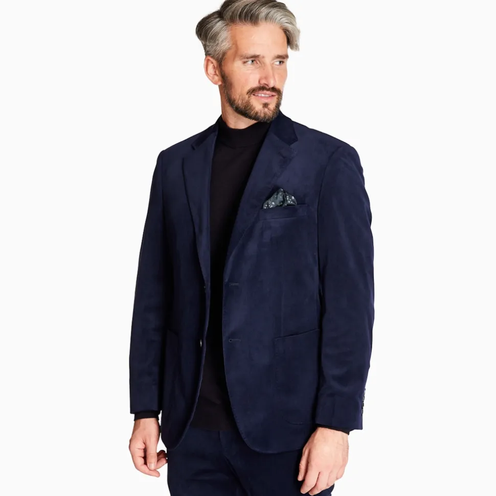 Skopes Cord Blazer - Navy