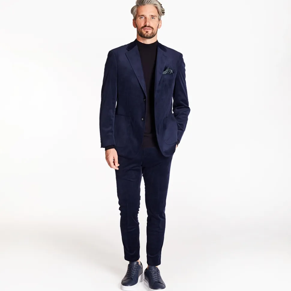 Skopes Cord Blazer - Navy