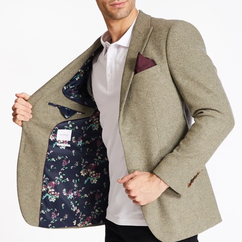 Skopes Ingram Tweed Blazer - Sage