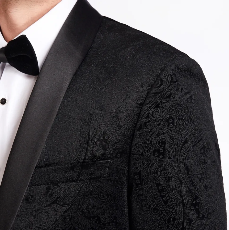 Skopes Jacquard Blazer - Black