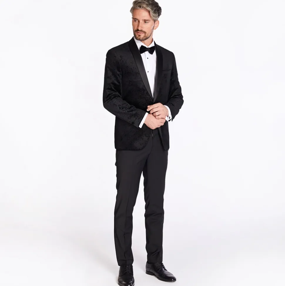 Skopes Jacquard Blazer - Black