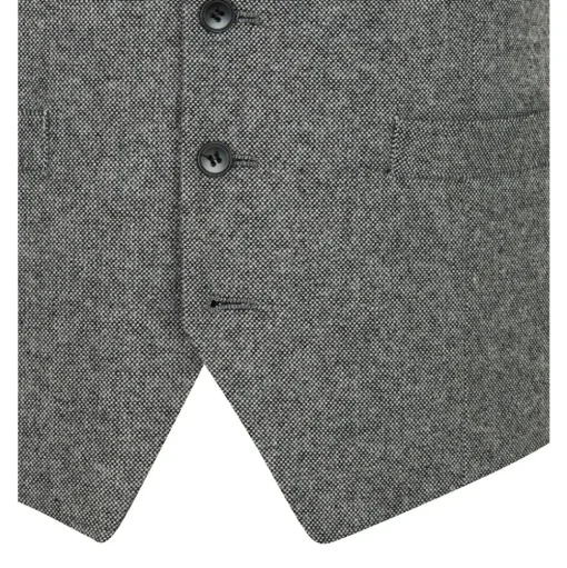 Skopes Tweed Waistcoat - Silver