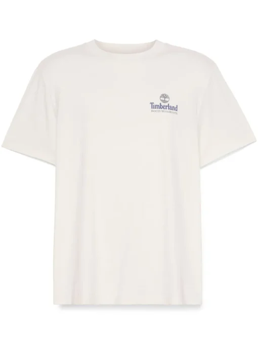 Timberland Illustrated Tree Back Logo T-Shirt - White