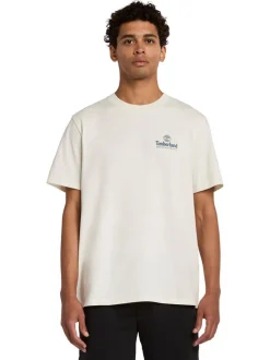 Timberland Illustrated Tree Back Logo T-Shirt - White
