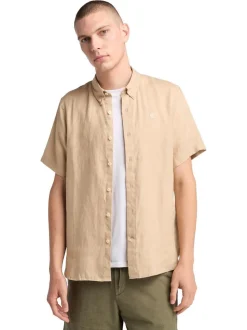 Timberland Mill Brook Linen Shirt - Green