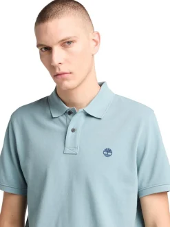Timberland Millers River Pique Polo - Blue