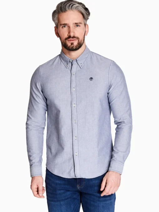 Timberland Oxford Shirt - Navy