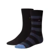 Tommy Hilfiger 2 Pack Rugby Socks - Navy