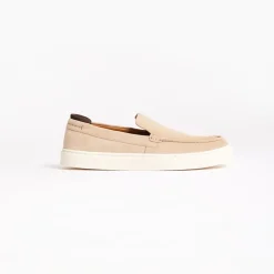Tommy Hilfiger Casual Suede Loafer - Stone