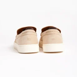 Tommy Hilfiger Casual Suede Loafer - Stone