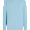Tommy Hilfiger Essential Structure Crew Neck - Blue
