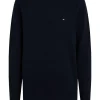 Tommy Hilfiger Essential Structure Crew Neck - Navy