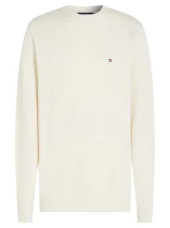 Tommy Hilfiger Essential Structure Crew Neck - Stone