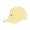 Tommy Hilfiger Flag Cotton 6 Panel Cap - Yellow