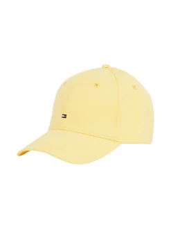 Tommy Hilfiger Flag Cotton 6 Panel Cap - Yellow