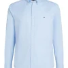 Tommy Hilfiger Flex Dobby Shirt - Blue
